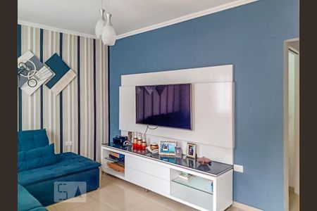 Sala de Estar de casa para alugar com 2 quartos, 94m² em Jardim Ana Maria, Santo André