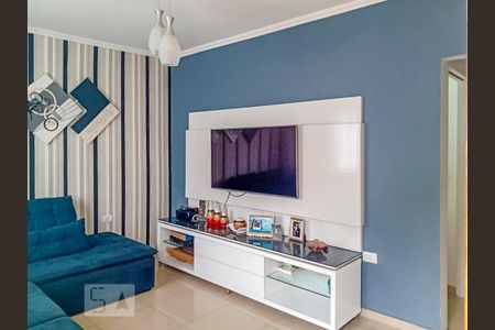 Sala de Estar de casa para alugar com 2 quartos, 94m² em Jardim Ana Maria, Santo André