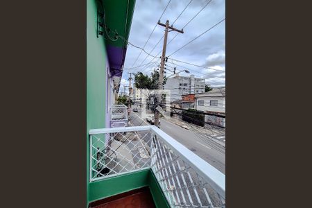 Varanda do Quarto 1 de casa para alugar com 3 quartos, 115m² em Bom Retiro, São Paulo