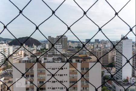 Vista da Sala  de apartamento à venda com 4 quartos, 124m² em Tijuca, Rio de Janeiro