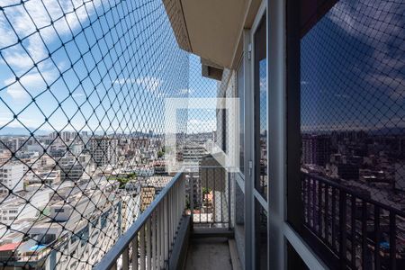 Varanda da Sala de apartamento à venda com 3 quartos, 124m² em Tijuca, Rio de Janeiro