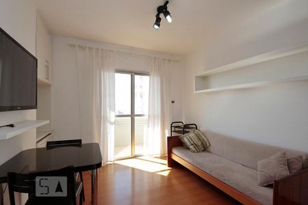 Sala de apartamento para alugar com 1 quarto, 35m² em Morro dos Ingleses, São Paulo