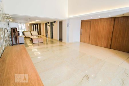 Apartamento para alugar com 40m², 1 quarto e 1 vaga Apartamento para alugar com 40m², 1 quarto e 1 vagaHall de entrada do condomínio