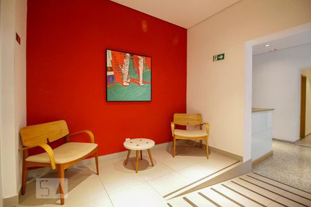 Hall de Entrada de kitnet/studio para alugar com 1 quarto, 20m² em República, São Paulo