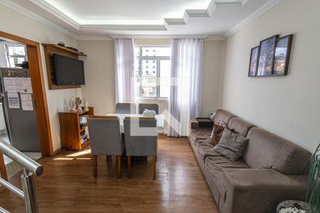 Sala de apartamento à venda com 3 quartos, 184m² em Castelo, Belo Horizonte