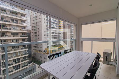 Studio para alugar com 35m², 1 quarto e 1 vagaVaranda