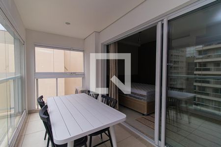 Studio para alugar com 35m², 1 quarto e 1 vagaVaranda