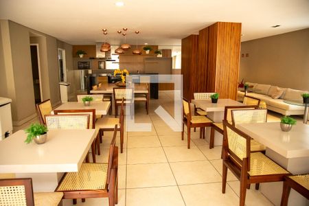 Apartamento para alugar com 55m², 1 quarto e 1 vagaÁrea comum - Salão de festas