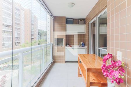 Varanda gourmet de apartamento à venda com 3 quartos, 128m² em Cidade São Francisco, São Paulo