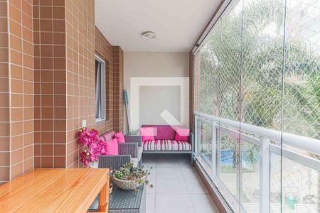 Varanda gourmet de apartamento à venda com 3 quartos, 128m² em Cidade São Francisco, São Paulo