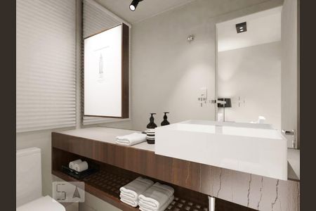 Apartamento à venda com 95m², 2 quartos e 1 vaga Apartamento à venda com 95m², 2 quartos e 1 vagaBanheiro