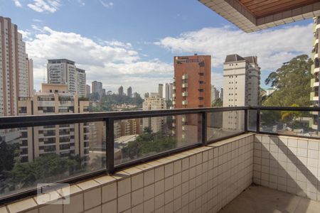 Varanda Quartos de apartamento à venda com 4 quartos, 170m² em Vila Andrade, São Paulo