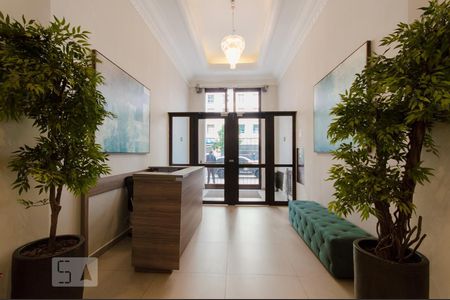 Studio à venda com 20m², 1 quarto e sem vagaHall social