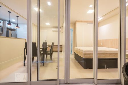 Studio para alugar com 48m², 1 quarto e sem vagaVaranda