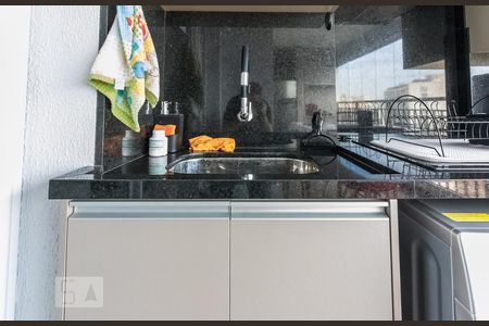 Pia da Cozinha de apartamento à venda com 1 quarto, 35m² em Campos Elíseos, São Paulo