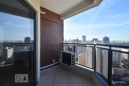 Varanda de apartamento à venda com 1 quarto, 35m² em Pinheiros, São Paulo