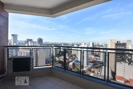 Varanda de apartamento à venda com 1 quarto, 35m² em Pinheiros, São Paulo