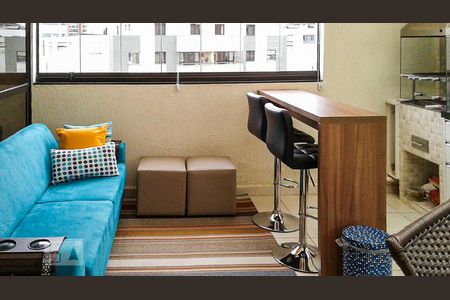 Varanda gourmet de apartamento à venda com 3 quartos, 135m² em Jardim Vila Mariana, São Paulo