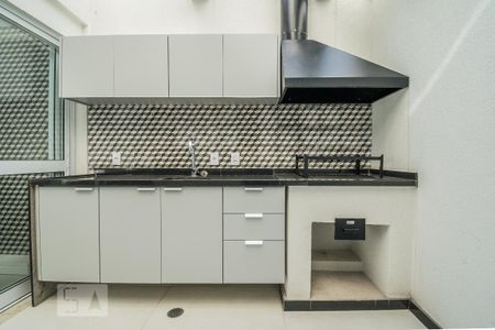 Apartamento para alugar com 27m², 1 quarto e 1 vaga Apartamento para alugar com 27m², 1 quarto e 1 vagaÁrea Comum - Churrasqueira