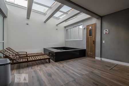 Apartamento para alugar com 27m², 1 quarto e 1 vaga Apartamento para alugar com 27m², 1 quarto e 1 vagaÁrea Comum - Sauna
