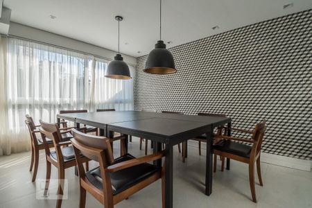 Apartamento para alugar com 27m², 1 quarto e 1 vaga Apartamento para alugar com 27m², 1 quarto e 1 vagaÁrea Comum - Salão de Festas