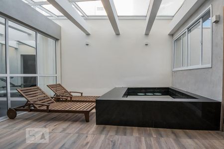 Apartamento para alugar com 27m², 1 quarto e 1 vaga Apartamento para alugar com 27m², 1 quarto e 1 vagaÁrea Comum - Sauna