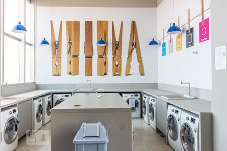 Studio para alugar com 44m², 1 quarto e 1 vagaLavanderia
