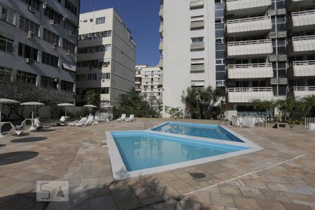 Área comum - Piscina de apartamento para alugar com 1 quarto, 70m² em Copacabana, Rio de Janeiro