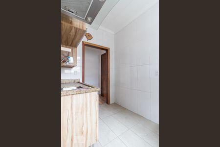 Cozinha de apartamento à venda com 3 quartos, 97m² em Floresta, Porto Alegre