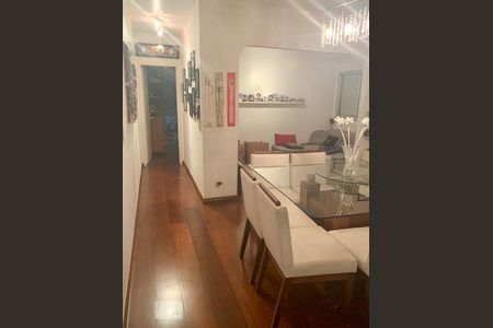 Sala de apartamento à venda com 3 quartos, 101m² em Vila Monte Alegre, São Paulo