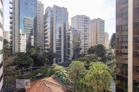 Varanda de apartamento à venda com 1 quarto, 43m² em Itaim Bibi, São Paulo