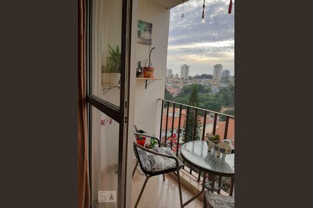 Varanda da Sala de apartamento para alugar com 2 quartos, 66m² em Vila Mafra, São Paulo