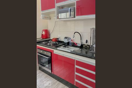 Cozinha de apartamento para alugar com 2 quartos, 78m² em Jardim Las Vegas, Santo André