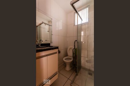 Banheiro Social de apartamento para alugar com 3 quartos, 95m² em Planalto, Belo Horizonte