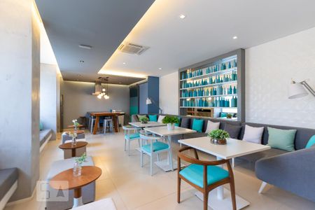 Studio para alugar com 44m², 1 quarto e 1 vaga Studio para alugar com 44m², 1 quarto e 1 vagaÁrea comum - Espaço gourmet