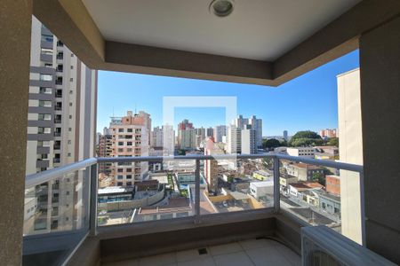 Varanda da Sala de apartamento à venda com 1 quarto, 44m² em Vila Lídia, Campinas