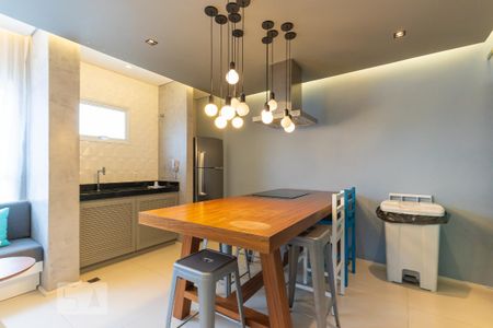 Studio para alugar com 44m², 1 quarto e 1 vaga Studio para alugar com 44m², 1 quarto e 1 vagaÁrea comum - Espaço gourmet