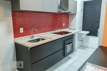 Studio para alugar com 44m², 1 quarto e 1 vaga Studio para alugar com 44m², 1 quarto e 1 vagaCozinha