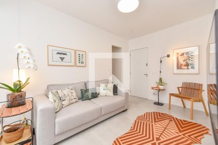 Sala de apartamento à venda com 1 quarto, 35m² em Bela Vista, São Paulo