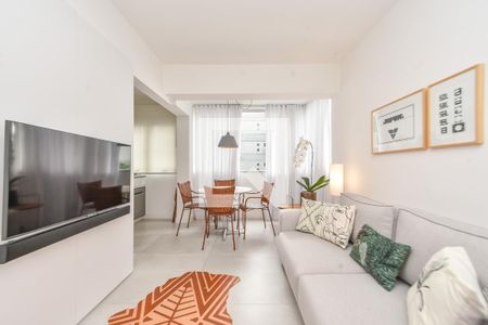 Sala de apartamento à venda com 1 quarto, 35m² em Bela Vista, São Paulo