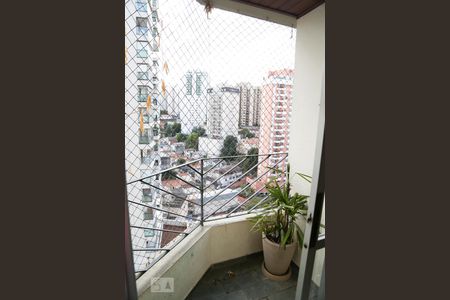 Varanda da Sala de apartamento à venda com 2 quartos, 60m² em Chácara Inglesa, São Paulo