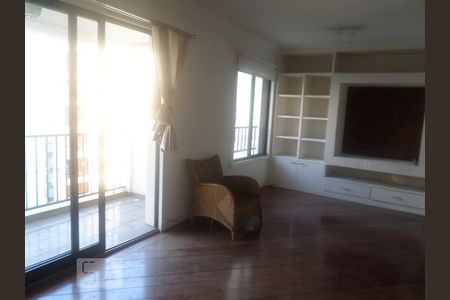 Sala de apartamento à venda com 4 quartos, 122m² em Real Parque, São Paulo