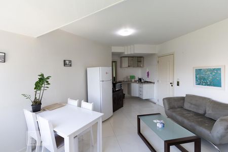 Sala de apartamento para alugar com 1 quarto, 43m² em Paraíso do Morumbi, São Paulo
