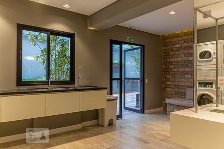 Studio para alugar com 28m², 1 quarto e sem vagaÁrea comum - Lavanderia