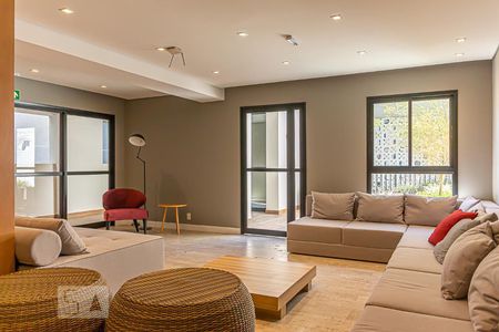 Studio para alugar com 28m², 1 quarto e sem vagaÁrea comum - Salão de festas