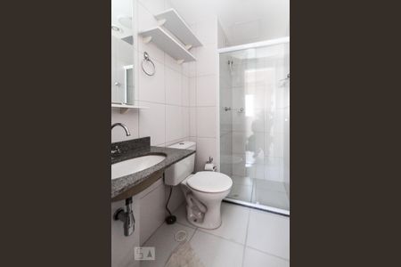 Apartamento para alugar com 36m², 1 quarto e sem vaga Apartamento para alugar com 36m², 1 quarto e sem vagaBanheiro da Suite
