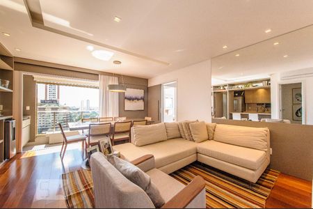 Sala de apartamento à venda com 2 quartos, 92m² em Cambuí, Campinas