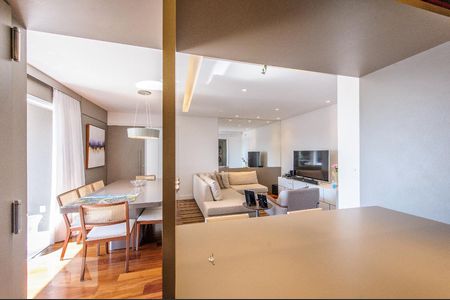 Vista da Sala de apartamento à venda com 2 quartos, 92m² em Cambuí, Campinas