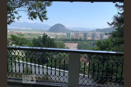 Vista de casa à venda com 5 quartos, 486m² em Itanhangá, Rio de Janeiro