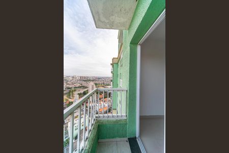 Varanda da Sala de apartamento para alugar com 2 quartos, 53m² em Vila Príncipe de Gales, Santo André